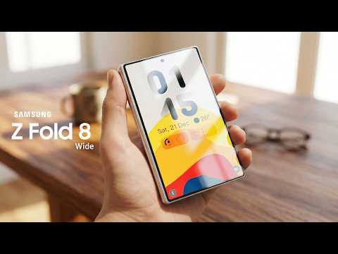 Samsung Galaxy Z Fold 8 Wide - Just Like Apple Fold, But Better!