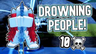 YOU CAN STILL USE KRAKEN BLADE TO DROWN PEOPLE? 20K+ DAMAGE GAME! [GPO]
