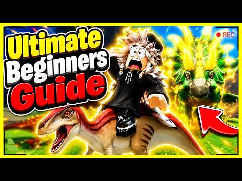 Dino Hunters Roblox ULTIMATE Beginner GUIDE: Best Start & GUNS! Noob Tutorial