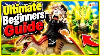 Dino Hunters Roblox ULTIMATE Beginner GUIDE: Best Start & GUNS! Noob Tutorial