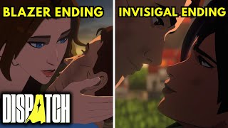 BEST ENDINGS | Everyone is back together - Invisigal Ending & Blonde Blazer Good Ending - Dispatch