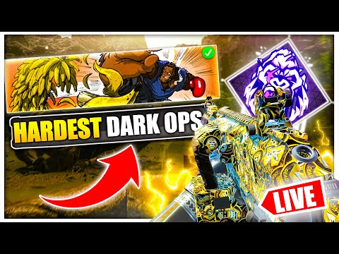 LIVE: Dead Ops Arcade 4 HARDCORE - Unlocking the Serious Monkey Business Dark Ops (BO7 Zombies)