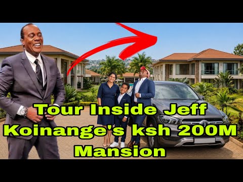 Exclusive Tour Inside Jeff Koinange of Citizen Tv’s 200M Mansion in Kitisuru that Shocked Everyone 