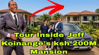 Exclusive Tour Inside Jeff Koinange of Citizen Tv’s 200M Mansion in Kitisuru that Shocked Everyone