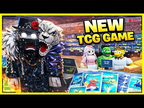 This NEW Roblox TCG Game is ADDICTING… Why is NO ONE Playing It?! (Card Shop Friends)