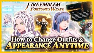 Fire Emblem: Fortune’s Weave How to Change Outfits & Appearance