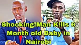 Shocking!Father Exposed for Allegedly K!lling His 6-Months Old Baby & Running Away