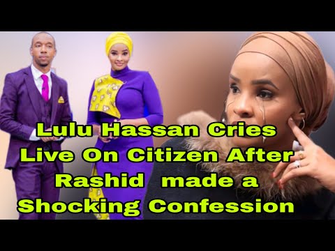 Drama in Citizen Tv Live as Lulu Hassan Fumes After Rashid Reveals He was on Date With Another Woman