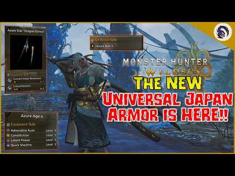 Is the *NEW* USJ Azure Age Armor Any Good?? [MH Wilds]