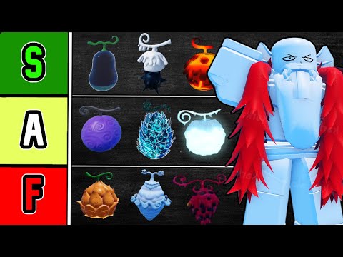 [GPO] THE BEST BATTLE ROYALE FRUIT TIERLIST!