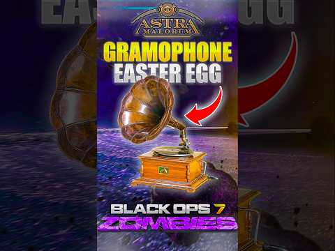 How to Use Gramophones for FREE Perks on Astra Malorum! 😳🔥 #bo7zombies #cod #zombieseasteregg #guide