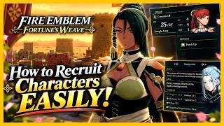Fire Emblem Fortune’s Weave — How to Recruit Characters FAST!