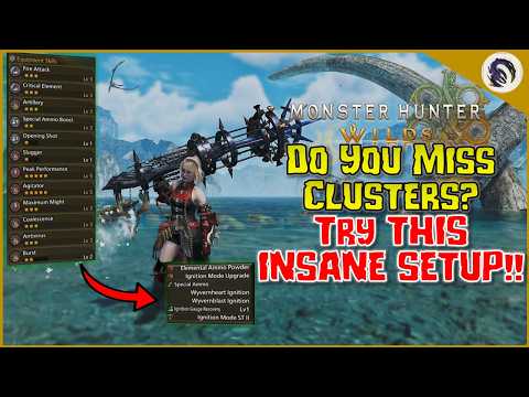 Are CLUSTERS *BACK*?! NEW EleBlast META HBG Setup! [MH Wilds]