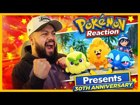 Pokémon Presents 2.27.2026 Reaction 🔥 Winds & Waves Reveal, Pokopia Update & 30th Anniversary Hype!