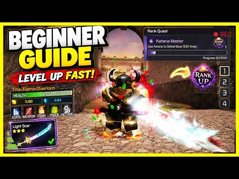 Broken Blade ULTIMATE Beginner GUIDE (2026) | Fast Leveling, Best Sword! Roblox Tutorial