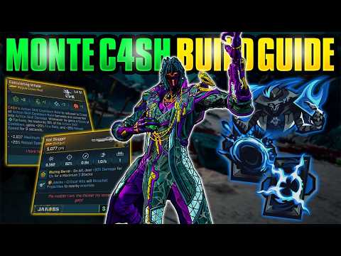 700% Skill Damage Blue Tree C4SH is INSANE! (Monte C4SH) | Borderlands 4 C4SH Build Guide