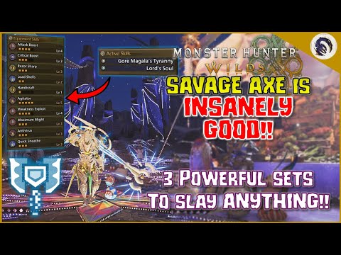 You *NEED* to Try SAVAGE AXE Charge Blade in TU4!! [MH Wilds]