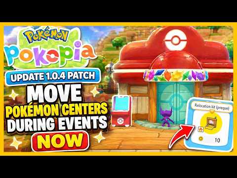 Pokémon Pokopia Update 1.0.4 JUST Dropped 😱 HUGE QoL Fixes You NEED