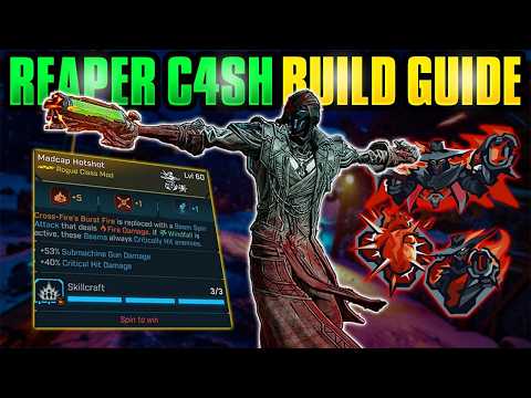 INFINITE STACKING DAMAGE Red Tree Build! (Reaper C4SH) | Borderlands 4 C4SH Build Guide