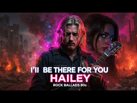 💔 Hallowind Band - Hailey - I'II Be There For You | American 80s Rock Hits | Power Ballad 80s