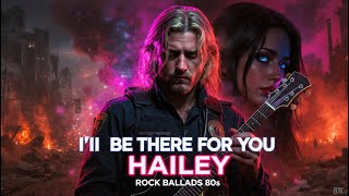 💔 Hallowind Band - Hailey - I'II Be There For You | American 80s Rock Hits | Power Ballad 80s