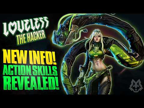 First Look at Loveless Gameplay! Action Skills Breakdown! NEW Borderlands 4 Vault Hunter