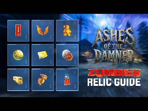 ALL 9 RELICS GUIDE: Black Ops 7 Zombies Ashes of the Damned Cursed Relics Guide & Locations