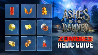 ALL 9 RELICS GUIDE: Black Ops 7 Zombies Ashes of the Damned Cursed Relics Guide & Locations