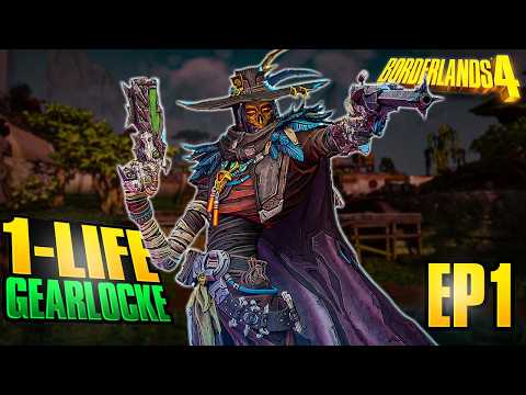 How hard is it to beat Sol using ONLY Grey Jakobs Gear? | Borderlands 4 1-Life Gearlocke Challenge