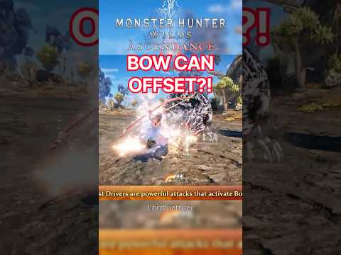 BOOSTED BOW LOOKS INSANE!! [MHW Ascendance]