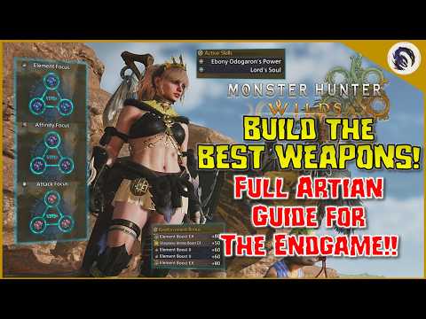 Build the *BEST* Artians for EVERY Weapon in MH Wilds!!