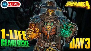 1-Life Gearlocke Challenge [Lictor Split] - Day 3 | Borderlands 4 Allegiance Challenge Run