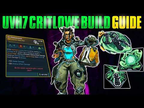 Critlowe Makes the NEW Takedown EASY for Platinum! | Borderlands 4 Harlowe Build Guide