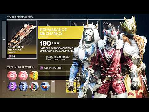 Destiny 2: Monument of Triumph Rewards, Armor Ornaments, Free Exotics, And Exclusive Emblems