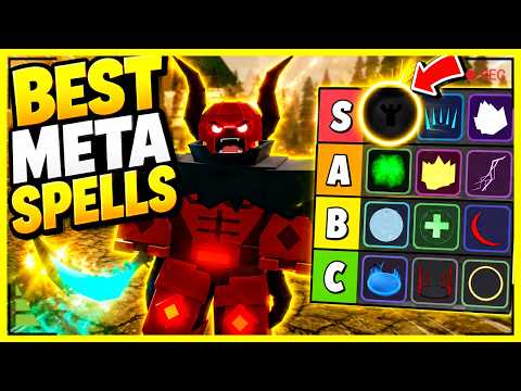 Dungeon Quest Reborn: BEST META SPELLS Up to Level 95! Ultimate Beginners Guide
