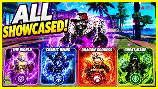 Sailor Piece ALL NEW POWERS SHOWCASED (The World, Cosmic Being, Great Mage, Dragon Goddess ) Roblox
