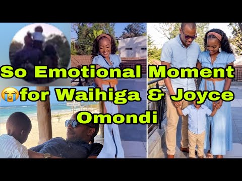 Emotional! Waihiga Mwaura & Joyce Omondi Reveal the Face of their Son for the First Time