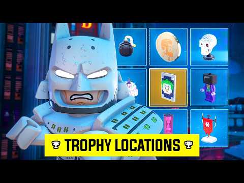 All 14 Story Trophies Locations - Lego Batman: Legacy of the Dark Knight Story Trophy Locations