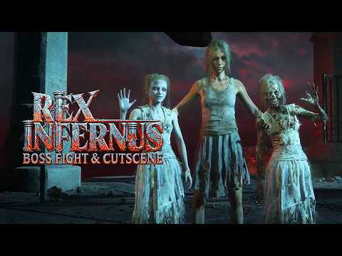 Rex Infernus Zombies Warden Boss Fight & Easter Egg Cutscene (Black Ops 7 Zombies)