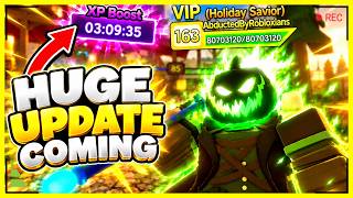Dungeon Quest Reborn: HUGE UPDATE COMING + Exp Boost Glitch