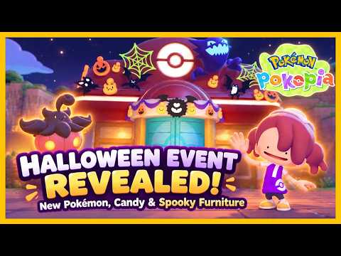 Pokémon Pokopia Halloween Event ANNOUNCED! Pumpkaboo & Gourgeist 🎃