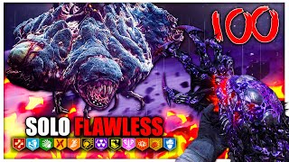 Solo Round 100 BOSS FLAWLESS at Tier 3 Cursed Mode (Black Ops 7 Zombies)