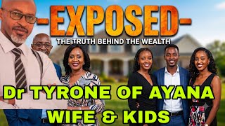 Exposed!MEET Dr.TYRONE OF AYANA CITIZEN TV’s HIDDEN Beautiful Wife & 3 Children
