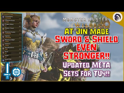 Sword & Shield is *BROKEN* After TU4!! [MH Wilds]