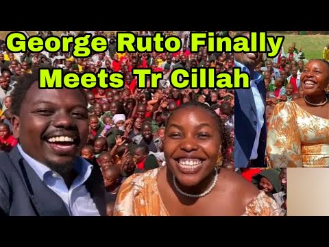 Shocking! George Ruto Visits Tr Cillah in Westlands Primary after Showing Her Interest on Him