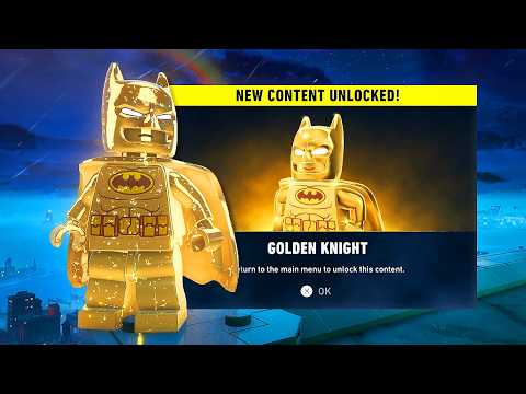 HOW TO UNLOCK THE GOLD BATMAN SUIT IN LEGO BATMAN: LEGACY OF THE DARK KNIGHT!