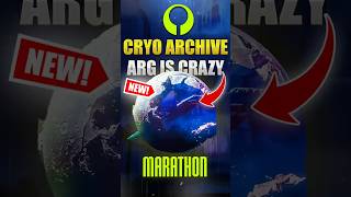 Marathon's SECRET ARG Is Almost Solved... Cryo Archive is Soon! 👀 #marathon #marathonarg #bungie