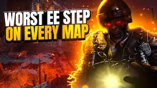 The WORST EASTER EGG STEP on EVERY COD Zombies Map