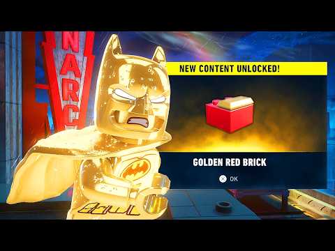 How to Unlock the Secret Golden Red Brick in Lego Batman: Legacy of the Dark Knight!