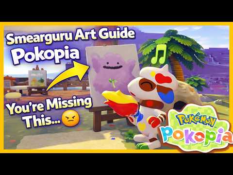 Smearguru Is BROKEN! 😱 Get INSANE Custom Art EASY in Pokémon Pokopia